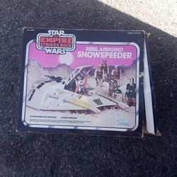 Vintage Srar Wars Rebel Armored Snowspeeder  