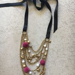 Betsey Johnson Charm Necklace
