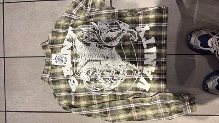 Classic Logo Flannel “Green & Brown” Saint Vanity