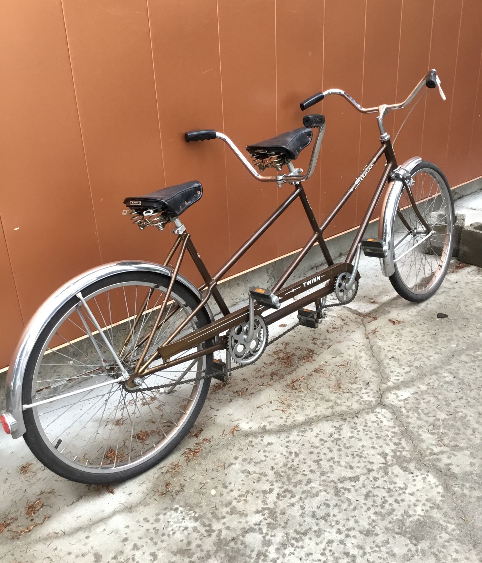 Schwinn Vintage Tandem Bicycle Brown Original