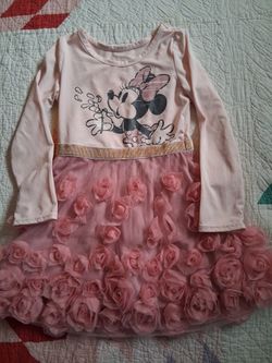 Disney Junior Minnie Mouse Tutu Dress Size 3T