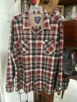 PENDLETON WOOLEN MENS SHIRT LONG SLEEVE