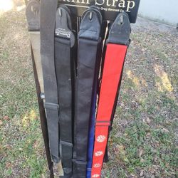 31 Guitar And Bass Straps And Stand