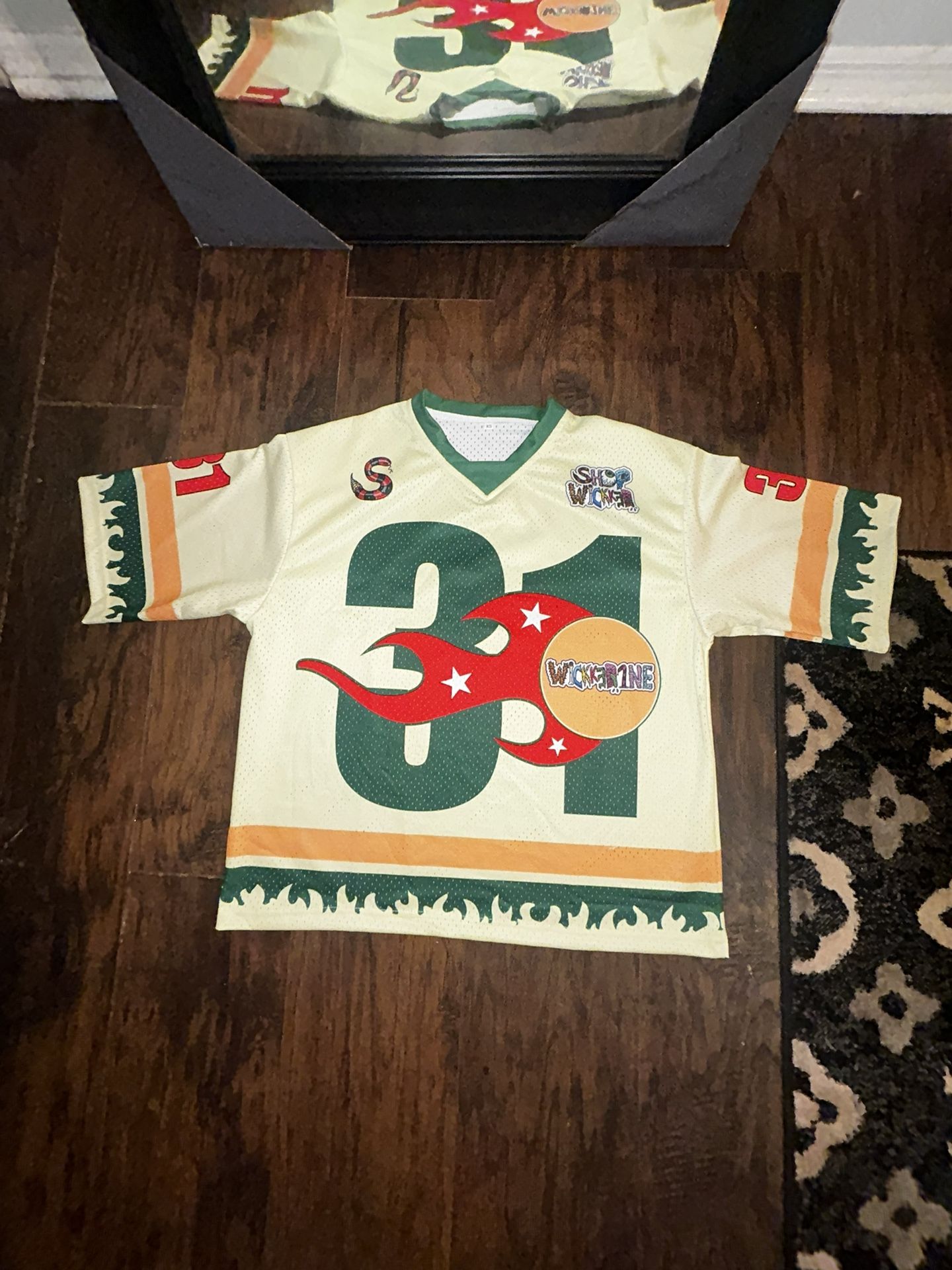 Tan Wickked Cropped Jersey