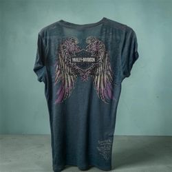 Harley-Davidson Women’s T-Shirt – Blue/Teal