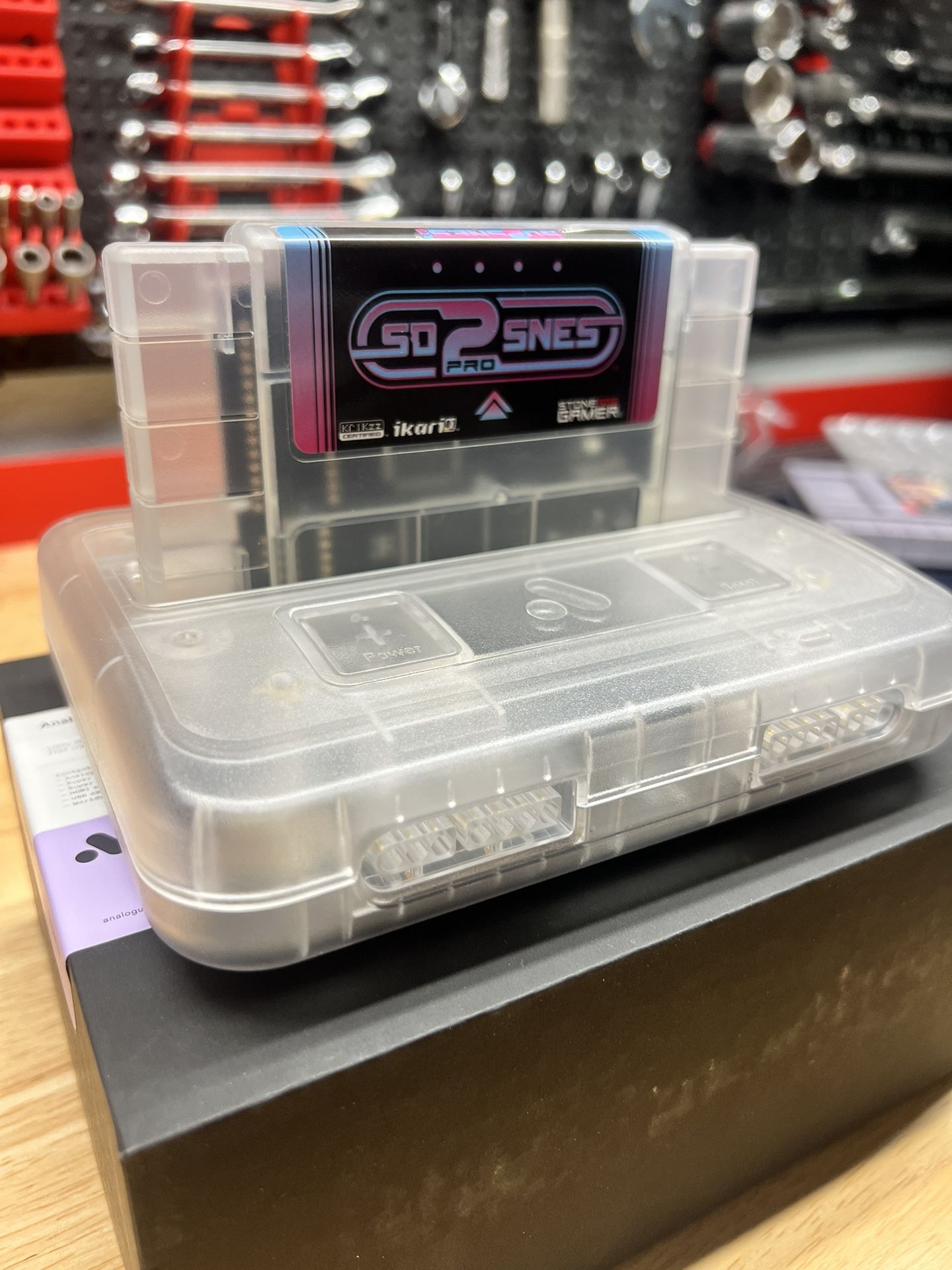 Analogue Super NT Transparent Edition Nintendo SNES 