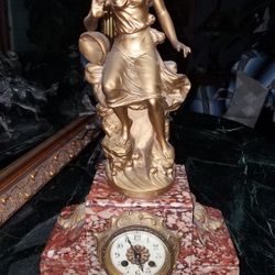 Early 1930 Marble Mantle Clock
