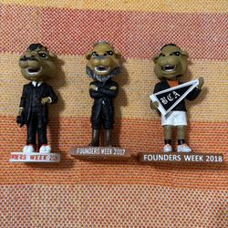 Campbell University Bobbleheads 2016,2017,2018