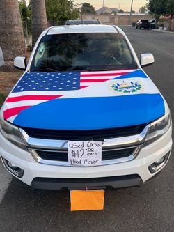 Usa El Salvador hood cover