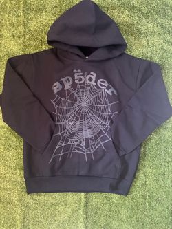 Black spider hoodie