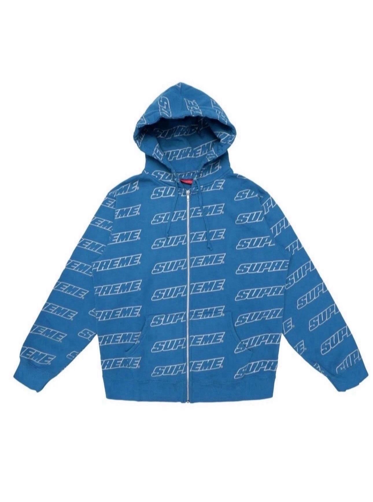 Supreme Repeat Zip Up 2018