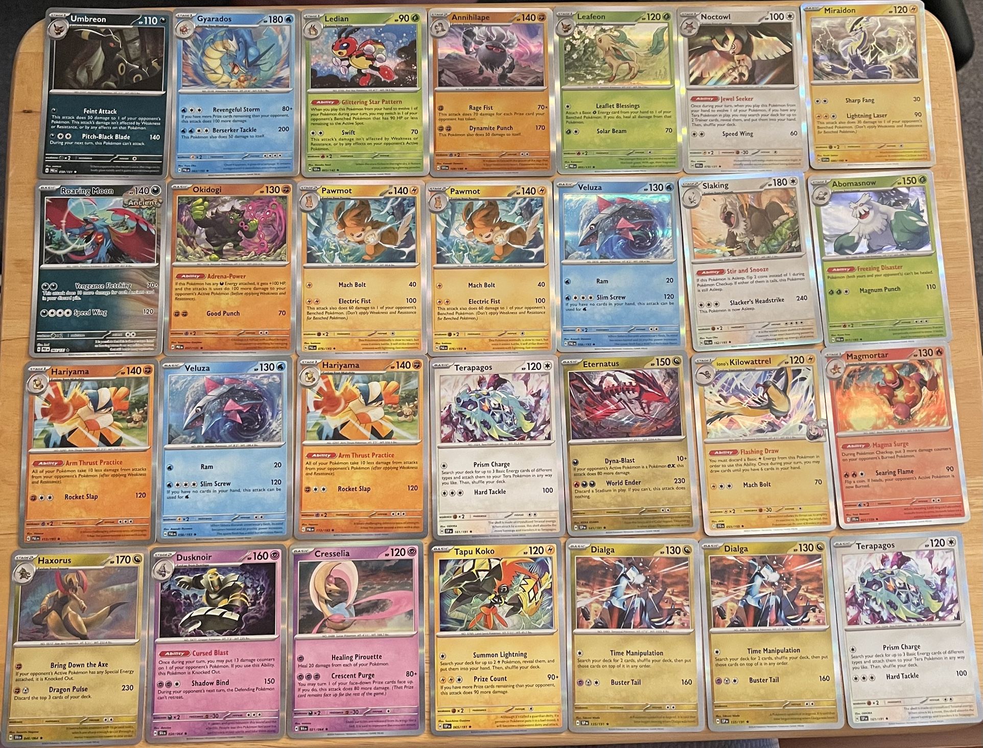 37 Card LOT Holo Rares Scarlet/Violet Era
