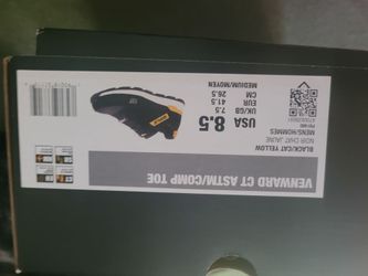 Men's 8.5 Caterpillar steel toed shoes
