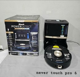 all-in-one shark power detect nevertouch pro robot vacuum ntp6