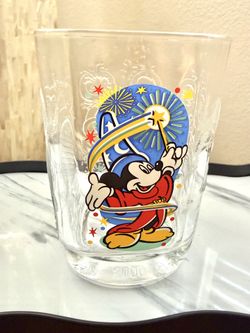 Vintage Walt Disney World McDonalds Mickey 2000 Celebration Square Glasses