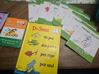Puzzles & Spanish Children's Books and Flashcard Set