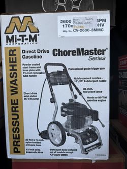 Mi-T-M pressure Washer 2600 psi