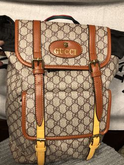 Brown Backpack