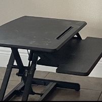 Large Adjustable Standing Desk For A Computer Desk