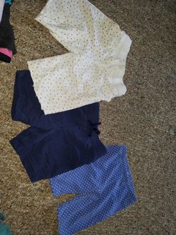 3 girls shorts size 6x