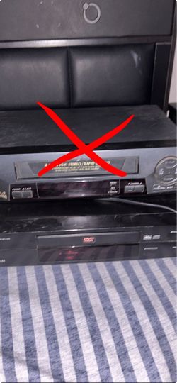 DVD  player ( some one is buying the vhs player )