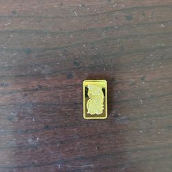 1 Gram Of Real Suisse Gold 
