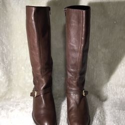 Ralph Lauren Women’s Leather Knee High Ridding Boots  Size 9