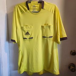 Adidas soccer referee jersey