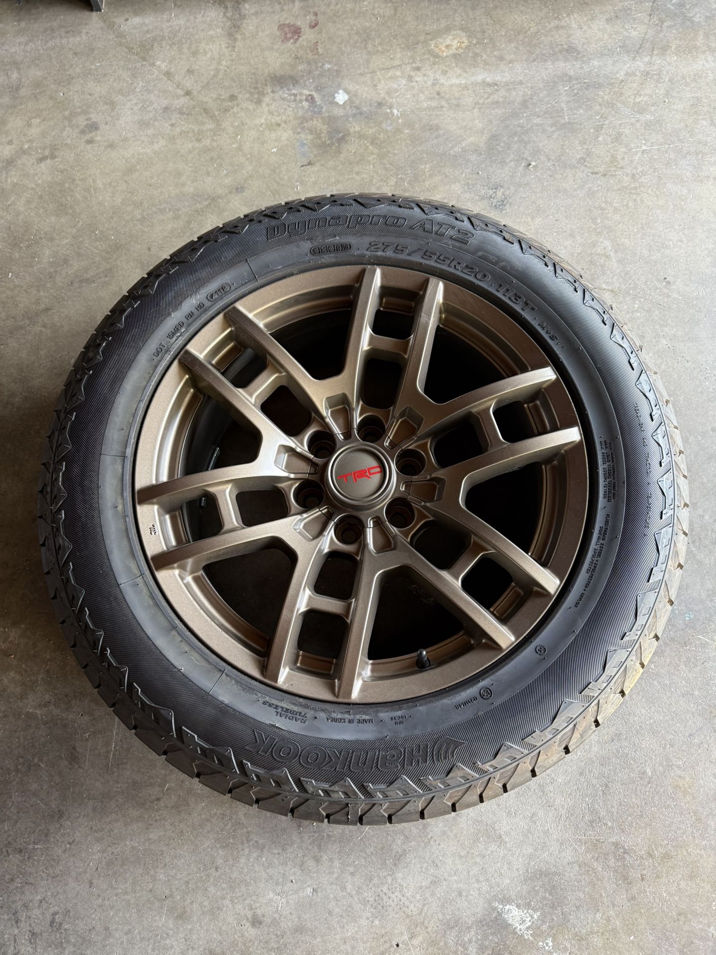 Toyota Trd Rims And Tires Brand New