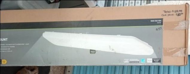 NIB - LED Flush Mount Ceiling Light - perfect for Garage, Laundry & Workshop