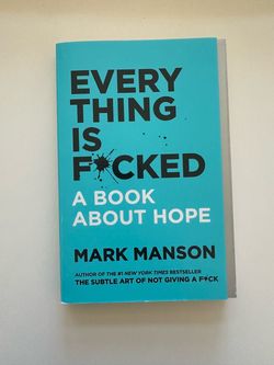 NEW Mark Manson - Everything is F*cked