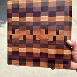 Handmade End Grain Cutting Board