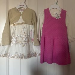 Brand New Baby Dresses 24m + 18M