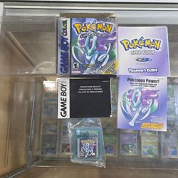 Pokémon Crystal Version Game Boy Color CIB