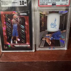 Rookie Auto Psa10 And Red Ice Prism Sgc 10