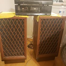 Pioneer CS-88 vintage speakers Includes Pioneer Receiver And Tape Deck