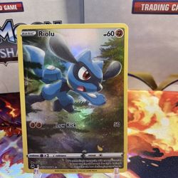 Pokemon Card Riolu Rare Full Art GG26/GG70 Crown Zenith Galarian Gallery