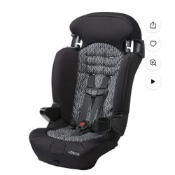 NEW Cosco Kids Finale 2-in-1 Booster Car Seat, Braided Twine, Toddler, Unisex New, Open Box Forward-facing with harness 30-65 pounds and 32-49 in. and