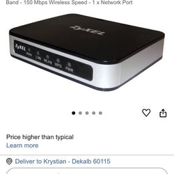 ZyXEL MWR102 MWR102 Wireless Router 