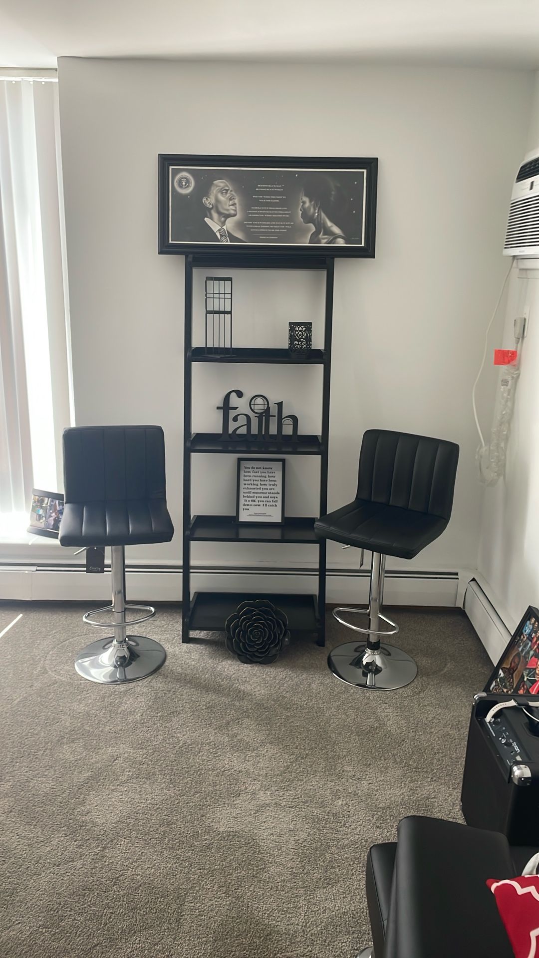 Ladder Shelf , And Bar Stools For Sale 100 Or Best