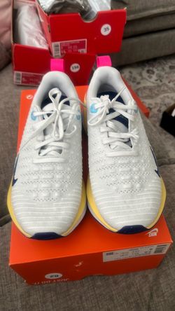 Nike Reactx Infinity Run 4 White Yellow Navy