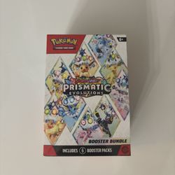 Pokemon TCG: Scarlet And Violet Prismatic Evolutions Booster Bundle