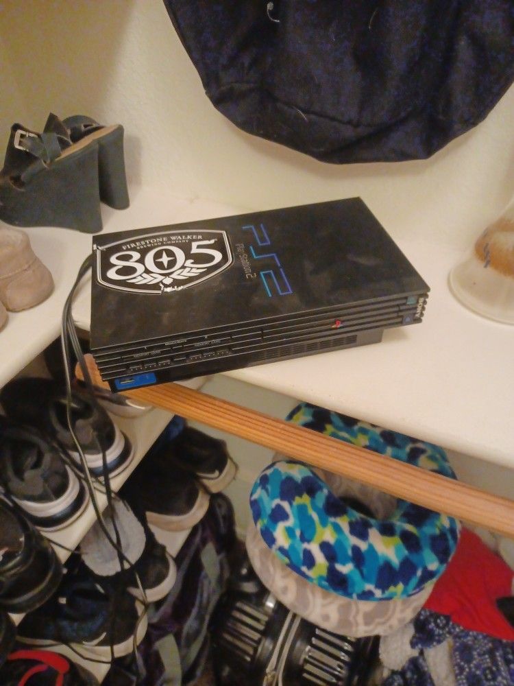 Ps2 With Guitar Hero 