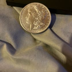 Morgan silver dollar