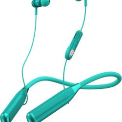 200H Playback Time Neckband Bluetooth Headphones, Bluetooth 5.3 in Ear Wireless Earphones with Digital Display, Monitoring Mode for Singing, 7 EQ Mode