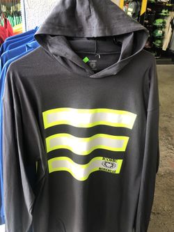 High Viz Long Sleeve With Hoodie