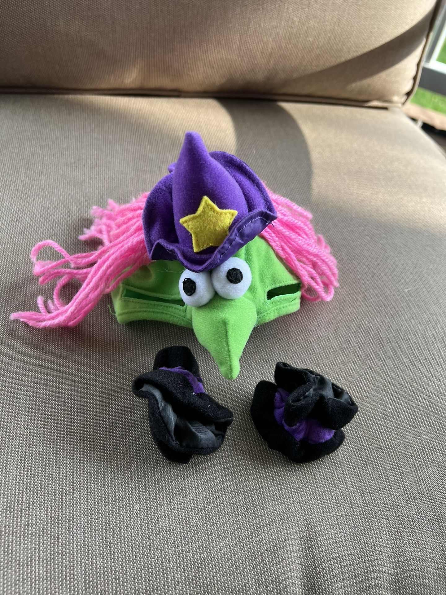 HALLOWEEN Small Dog Witch Costume 