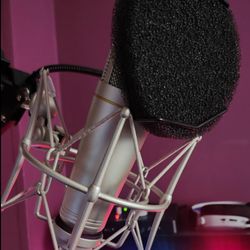 MA-67 Studio Condenser Microphone, 34mm Gold Large Diaphragm Capsule,I Including Hydro Pop Filter, Metal Shock Mount, XLR Cable and Mic Bag