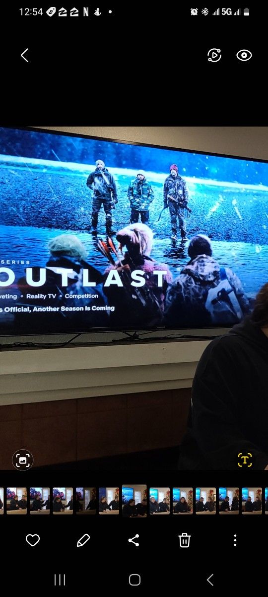Used 60" Samsung TV