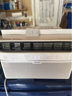 Toshiba 8000 BTU smart Wi-Fi touch control AC with remote